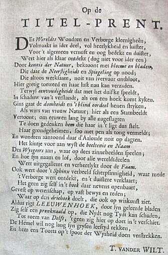 Poem Thomas vd Wilt